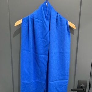 Marc Jacobs cashmere scarf blue